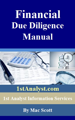 financial due diligence manual and checklist